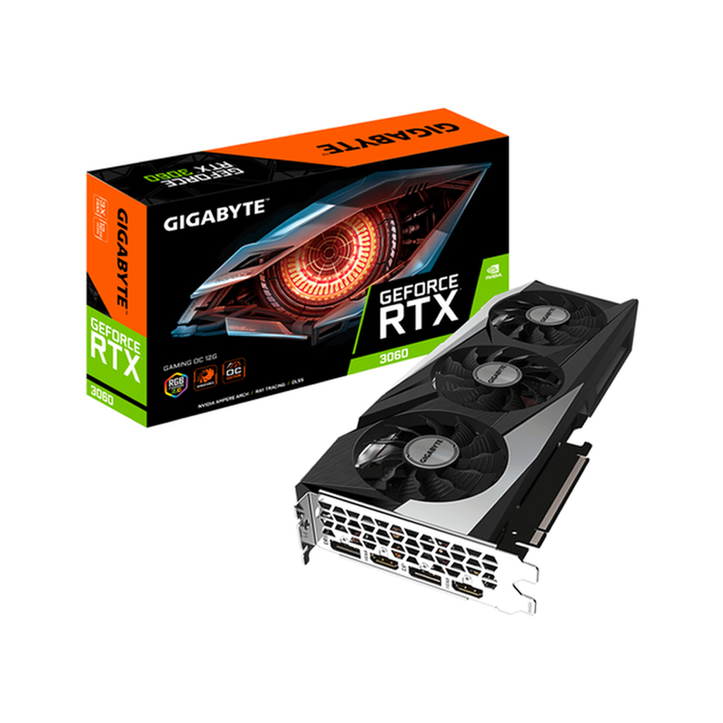 CARTE GRAPHIQUE GIGABYTE GEFORCE RTX 3060 GAMING OC 12G
