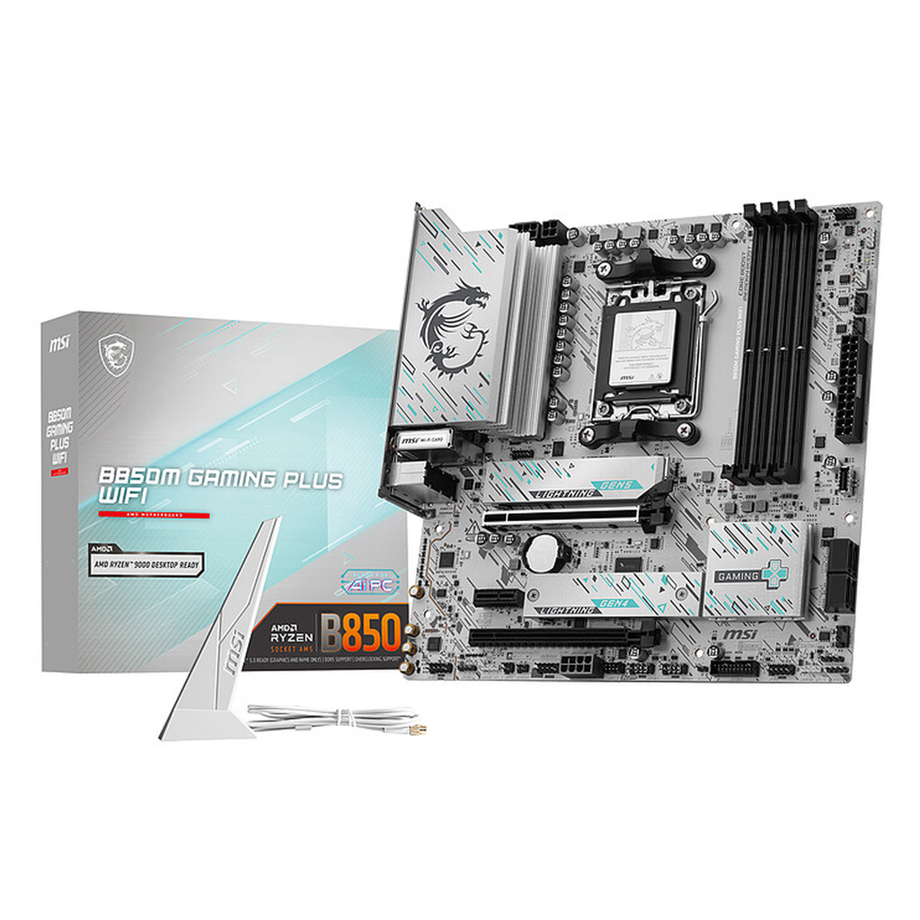 CARTE MERE MSI B850M GAMING PLUS WIFI DDR5