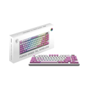 CLAVIER MSI FORGE GK600 TKL WIRELESS VIOLET FR