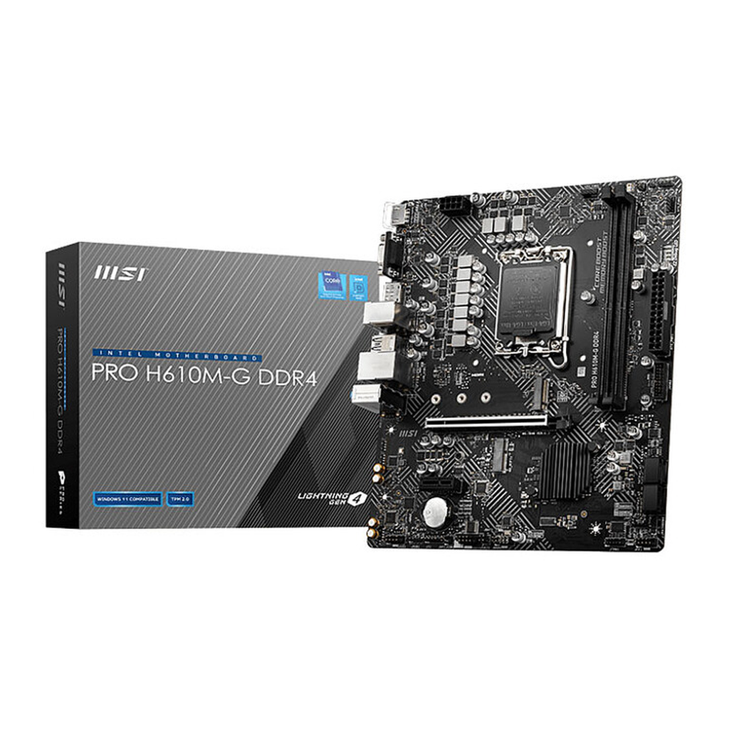 CARTE MERE MSI PRO H610M-G DDR4