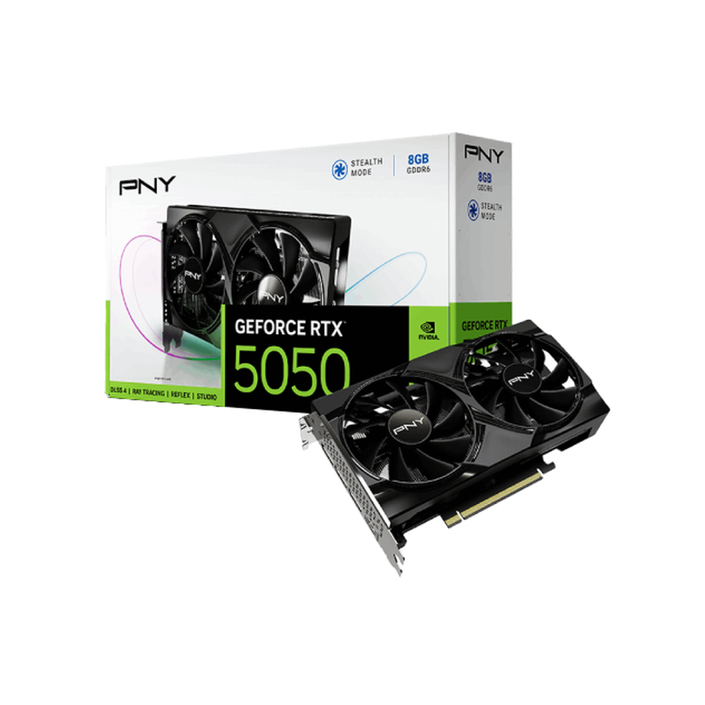 CARTE GRAPHIQUE PNY GEFORCE RTX 5050 8GB DUAL FAN