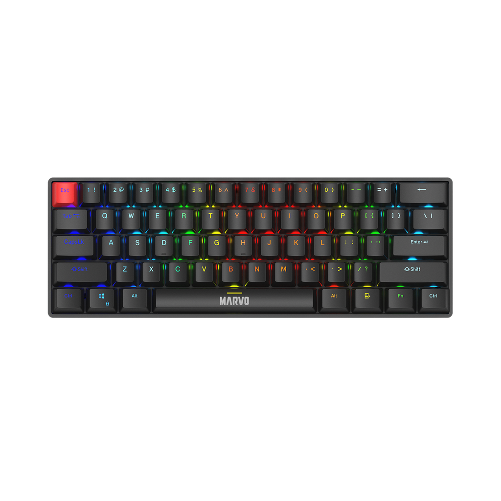 CLAVIER MARVO KG933G SABER 61 EN BLACK