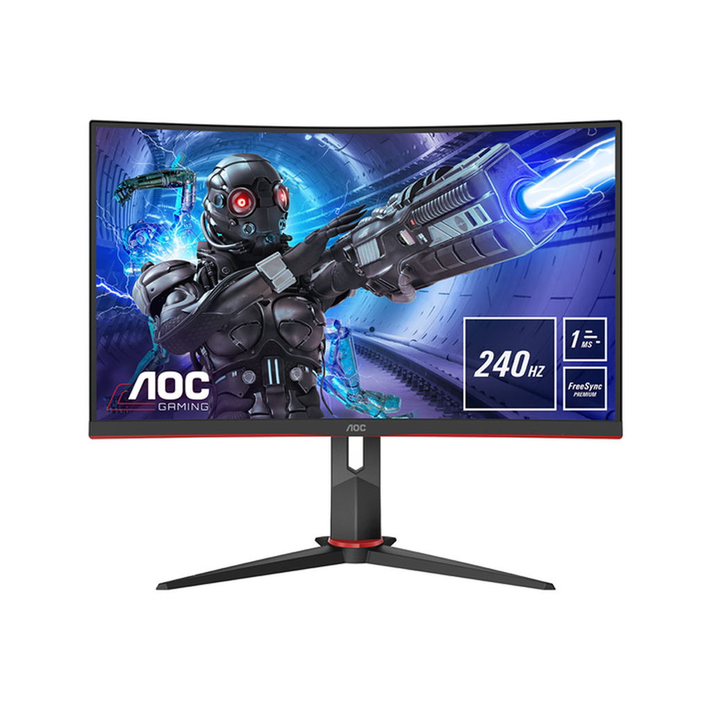 MONITEUR AOC C32G2ZE 31.5" 240HZ 0.5 MS INCURVÉ
