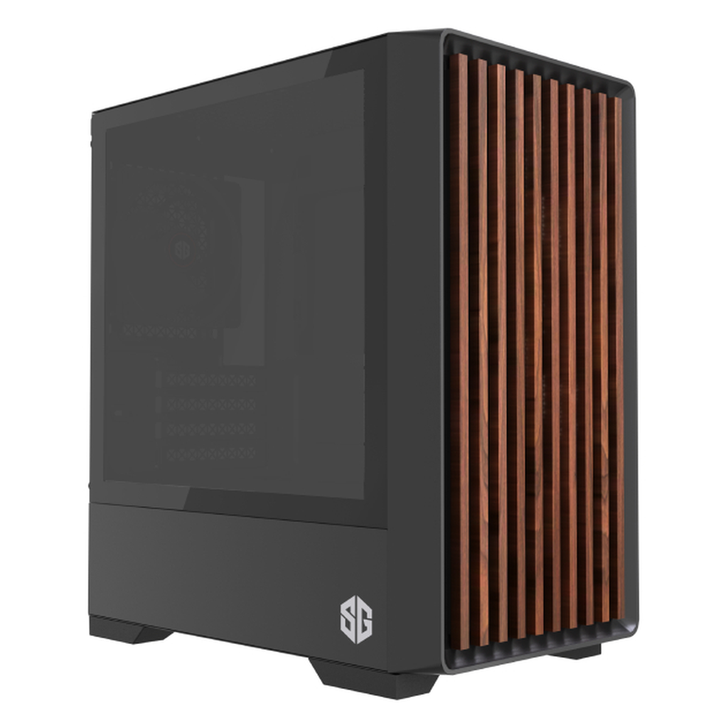 PC GAMER WOOD MINI - R5 3400G/VEGA11/8Go/240Go