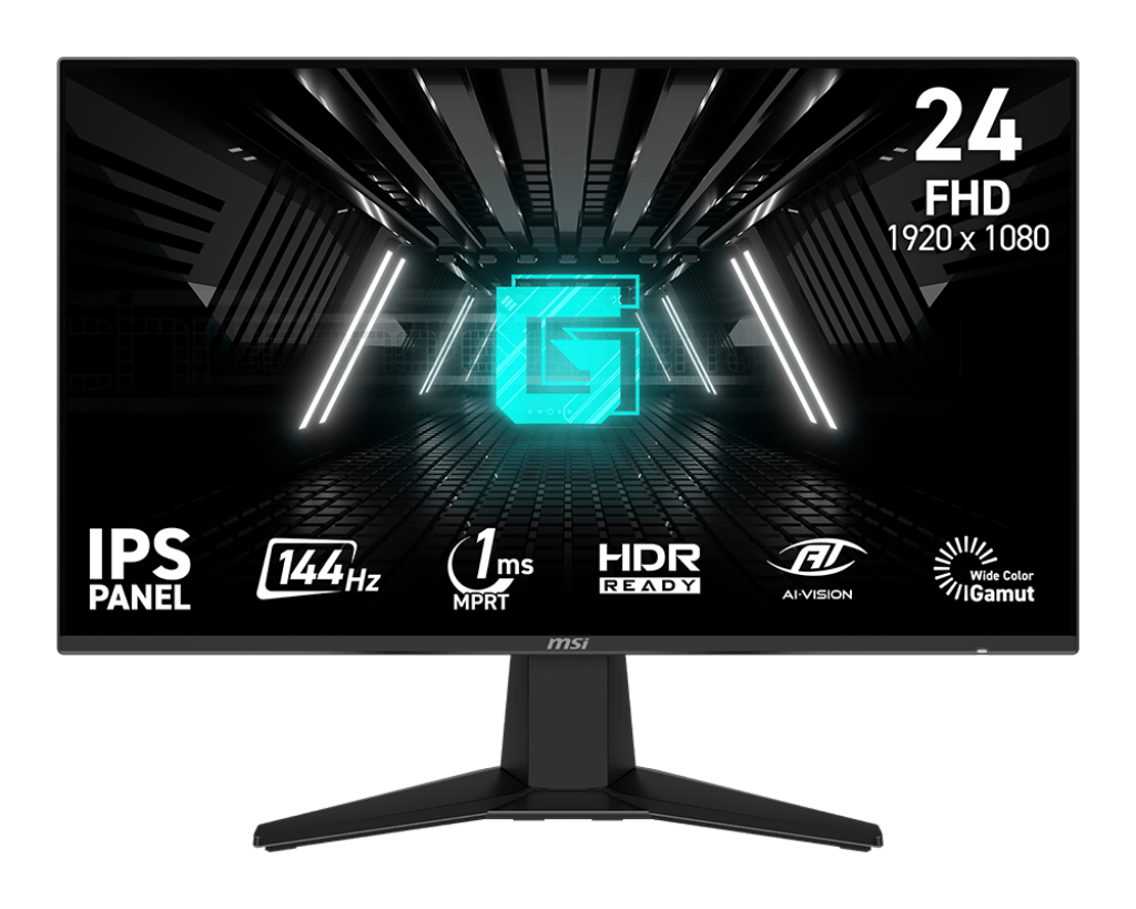 MONITEUR MSI 24'' G242L E14 144HZ 1MS IPS