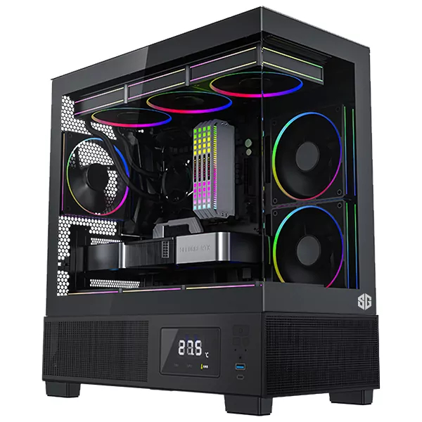 PC GAMER PRO MINI V2 - R7 5700X/RX7600/16Go/1To