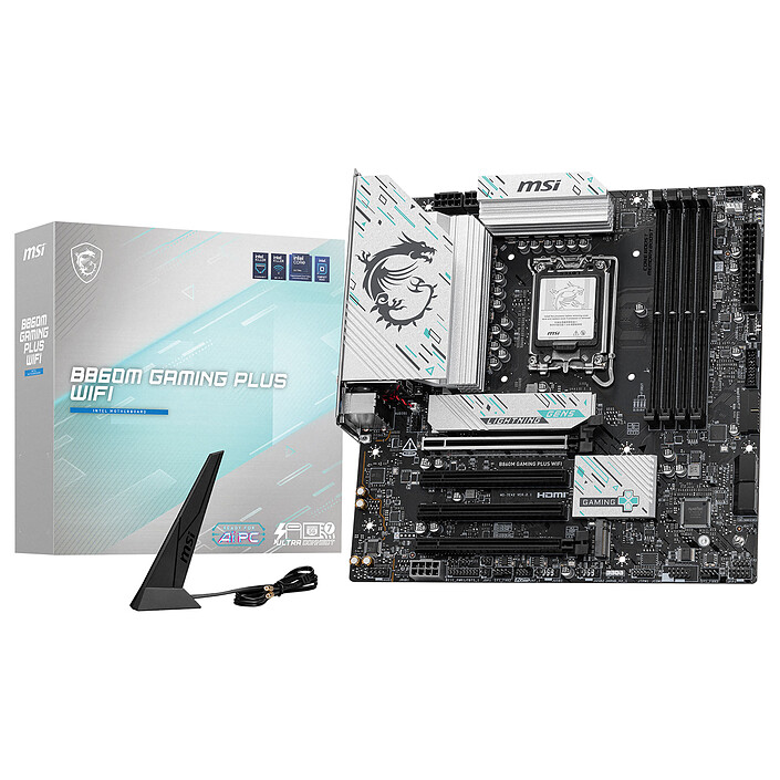 CARTE MERE MSI B860M GAMING PLUS WIFI DDR5