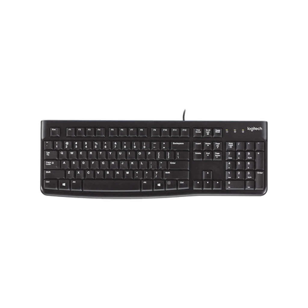 CLAVIER LOGITECH K120 NOIR (920-002488)