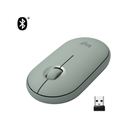 SOURIS LOGITECH® WIRELESS MOUSE M350 PEBBLE EUCALYPTUS