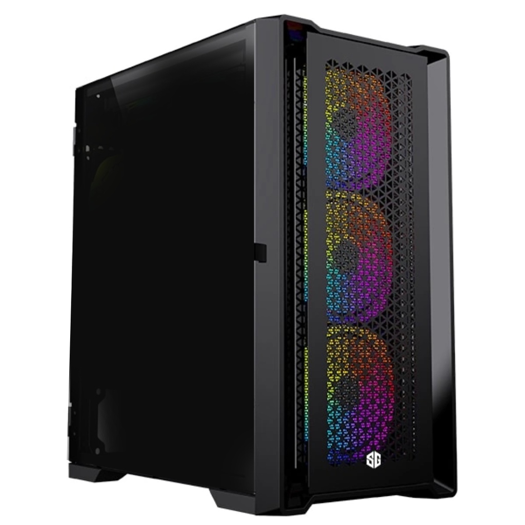 BOITIER SG AIRFACE 4 FAN ARGB NOIR