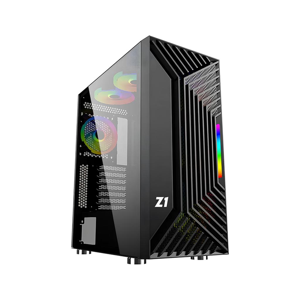 BOITIER SG WAVE Z1 4 FAN ARGB NOIR