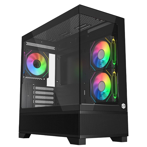 BOITIER SG PRO MINI 3 FAN ARGB NOIR