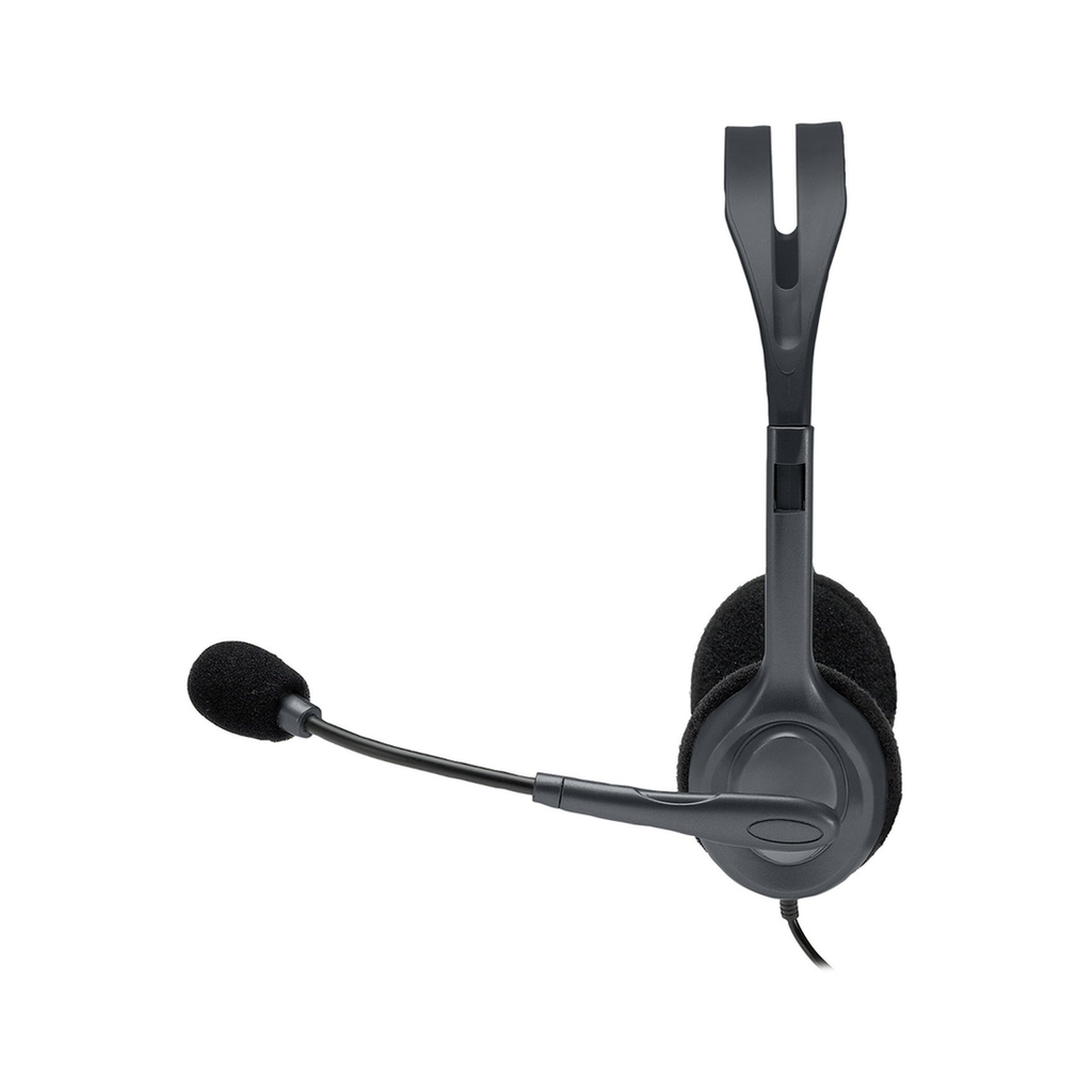 CASQUE LOGITECH H111 CORDED STEREO NOIR 3.5 MM