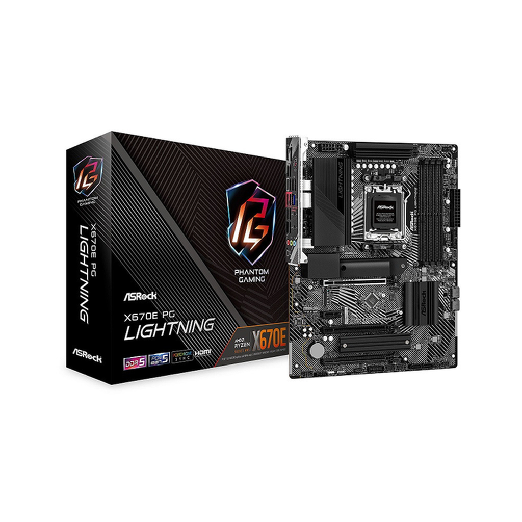 CARTE MERE ASROCK X670E PG LIGHTNING DDR5