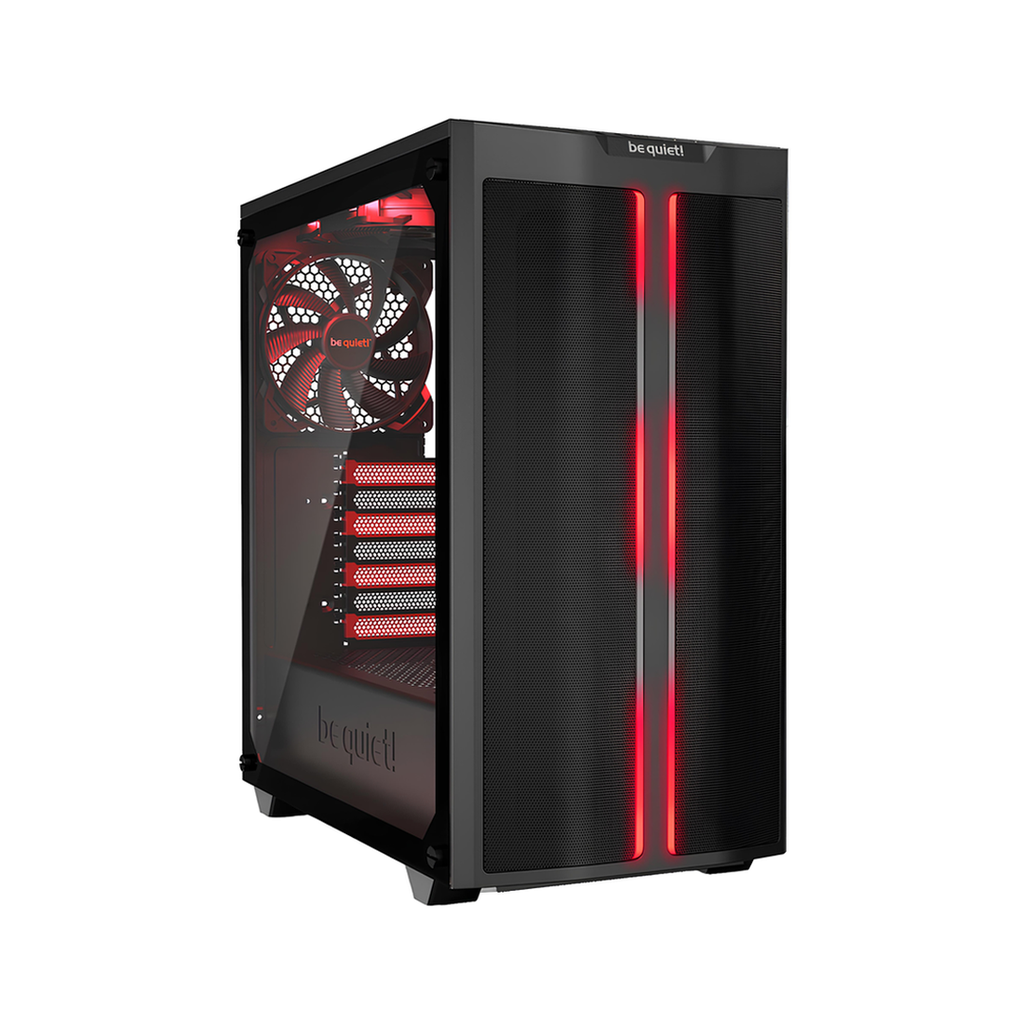 BOITIER BE QUIET! PURE BASE 500DX ROUGE/NOIR