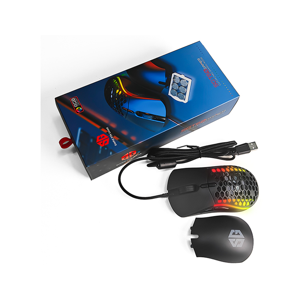 SOURIS SG T60 ARGB NOIR