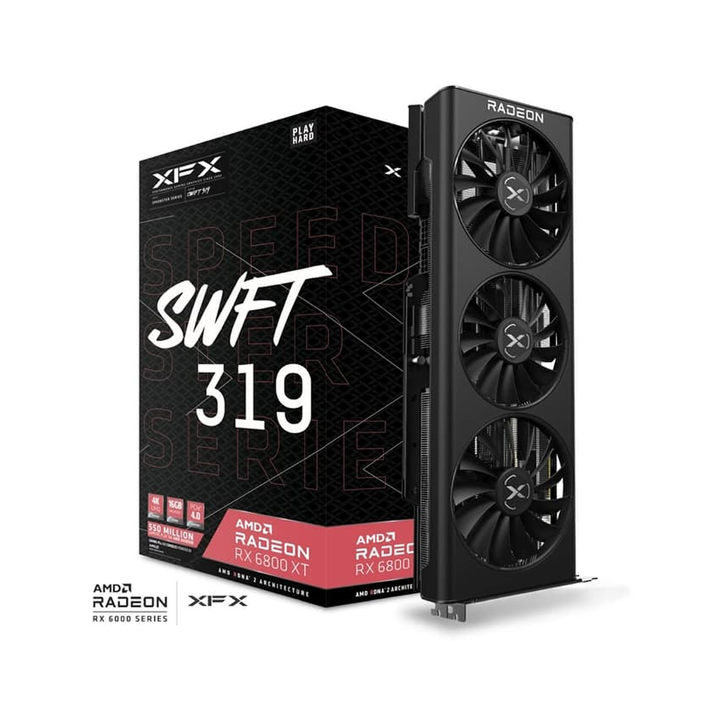 CARTE GRAPHIQUE XFX AMD RADEON RX 6800 XT 16GB