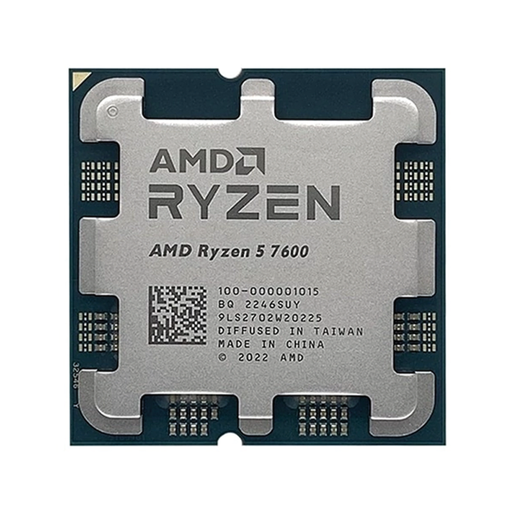 PROCESSEUR AMD RYZEN 5 7600 TRAY