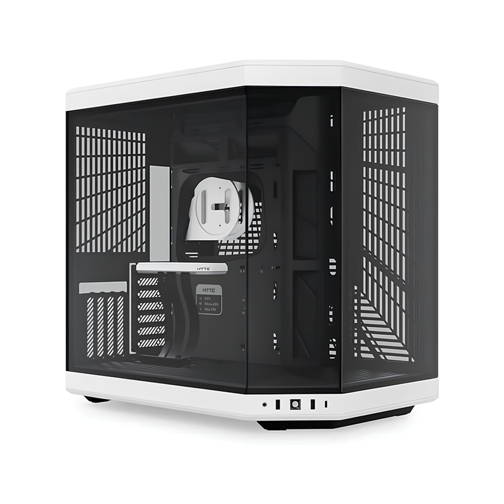 BOITIER HYTE Y70 NOIR/BLANC