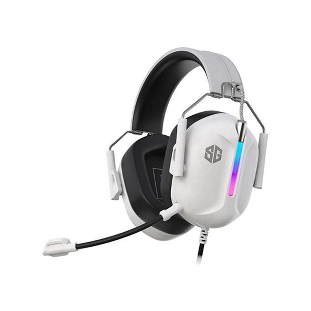 CASQUE SG G800 BLANC RGB