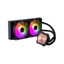 WATERCOOLING COOLER MASTER MASTERLIQUID 240L CORE ARGB NOIR