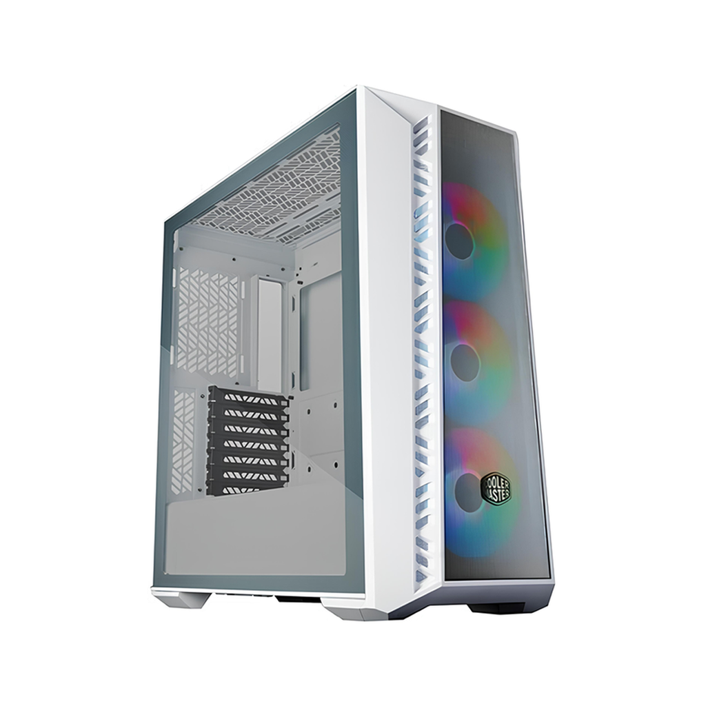 BOITIER COOLER MASTER MASTERBOX 520 MESH ARGB BLANC