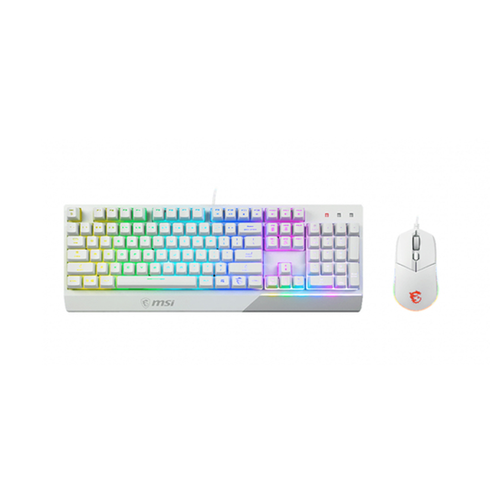 COMBO MSI VIGOR GK30 FR BLANC
