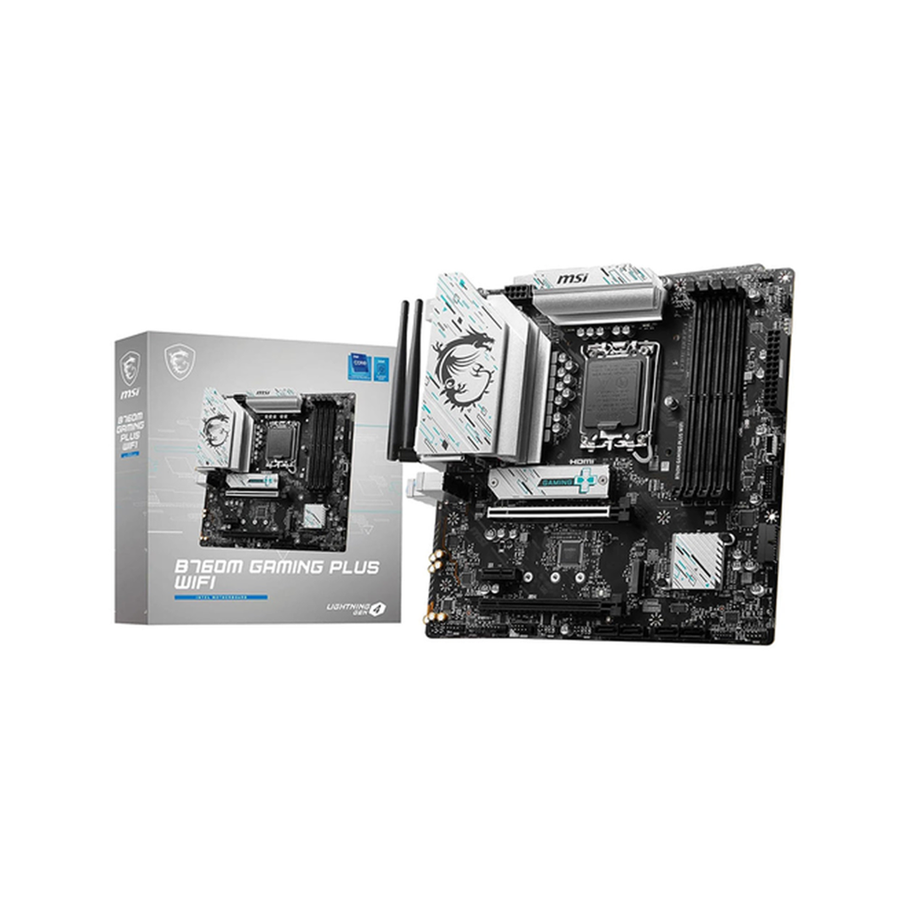 CARTE MERE MSI B760M GAMING PLUS WIFI DDR5