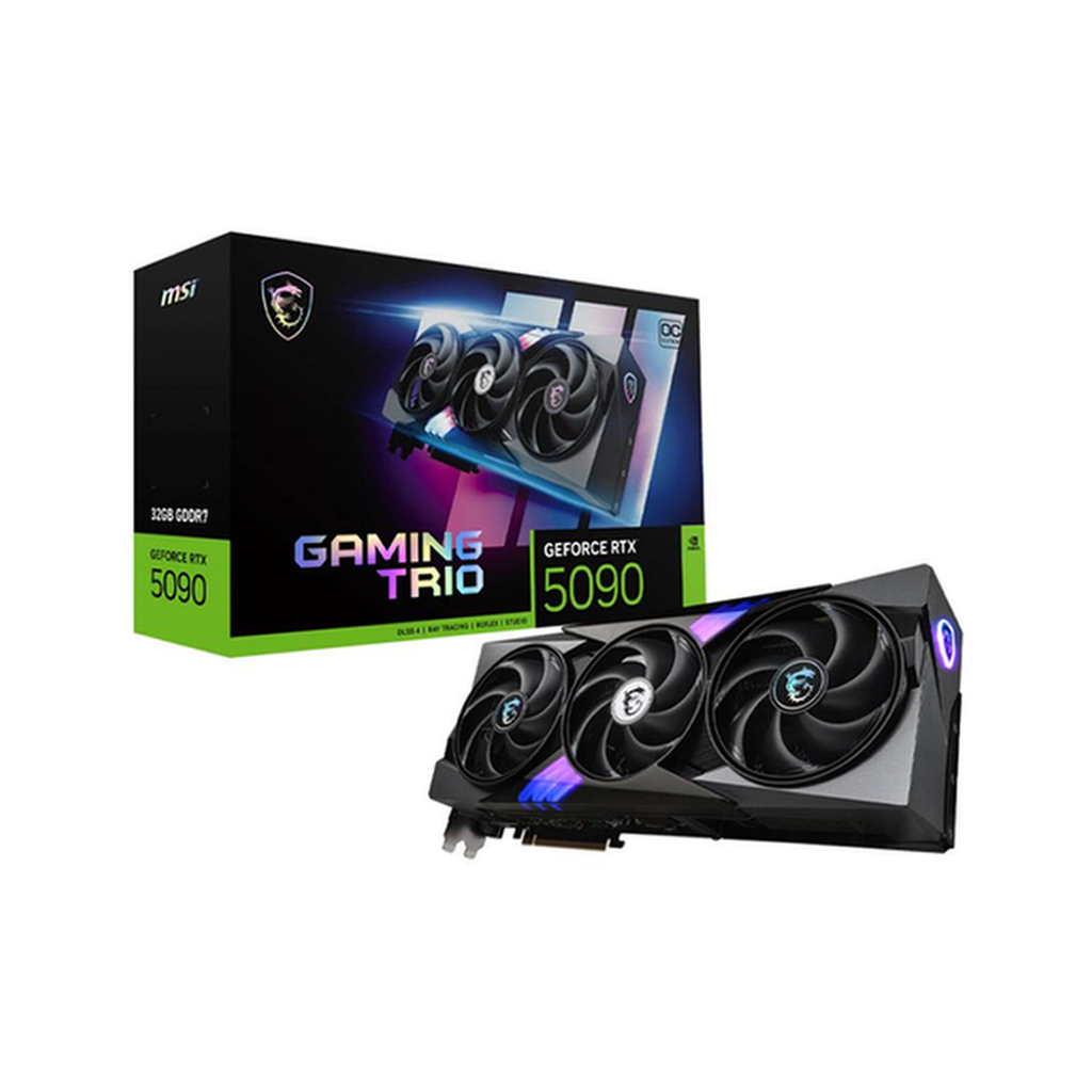 CARTE GRAPHIQUE MSI GEFORCE RTX 5090 32G GAMING TRIO OC