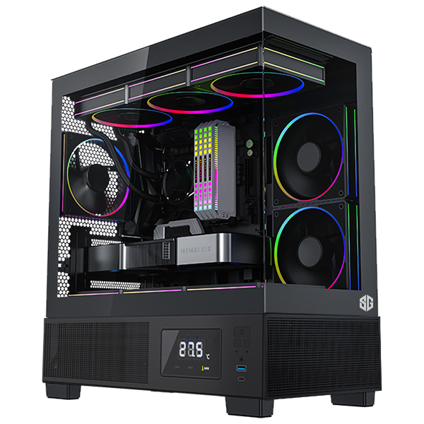 PC GAMER PRO MINI V2 - R7 5700X/RX7600/16Go/1To