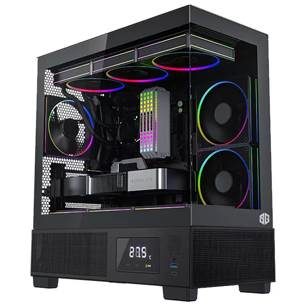 PC GAMER PRO MINI V2 - R7 7700X/RX7600/16Go/1To