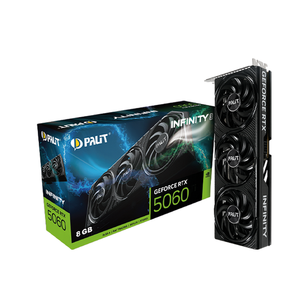 CARTE GRAPHIQUE PALIT GEFORCE RTX 5060 8GB INFINITY 3