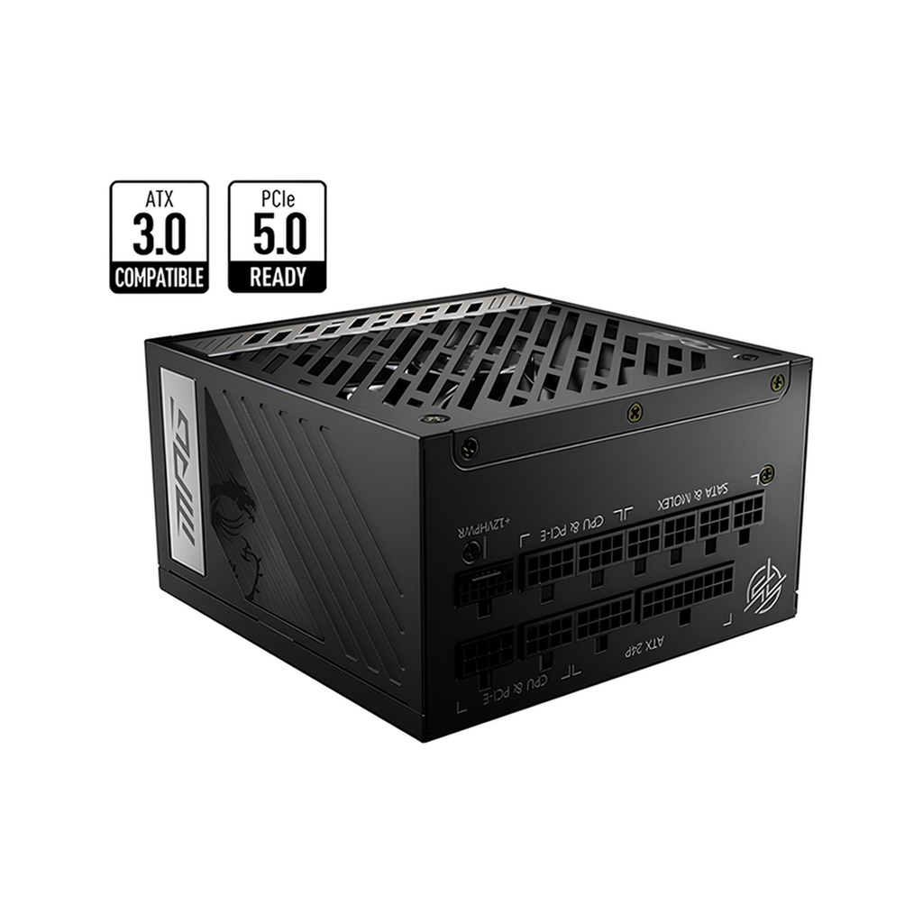 ALIMENTATION MSI MPG A850G PCIE5 80PLUS GOLD NOIR