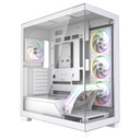 BOITIER SG NV7 5 FAN ARGB BLANC
