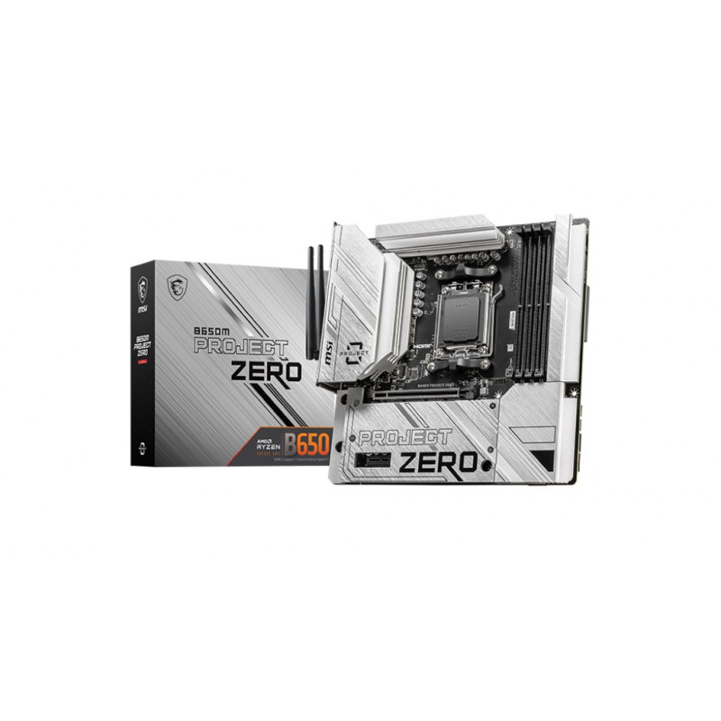 CARTE MERE MSI B650M PROJECT ZERO DDR5