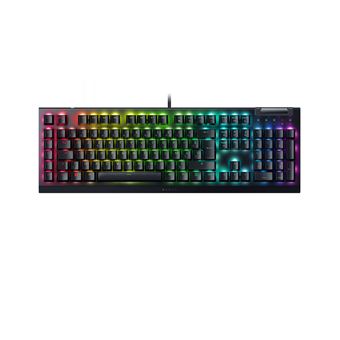 CLAVIER RAZER BLACKWIDOW V4 PRO YELLOW SWITCH