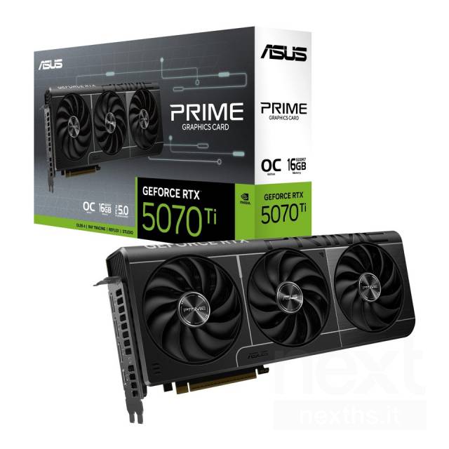 CARTE GRAPHIQUE ASUS PRIME GEFORCE RTX 5070 TI 16G OC EDITION