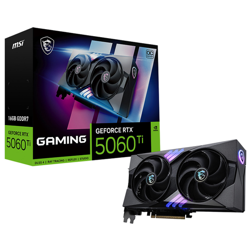 CARTE GRAPHIQUE MSI GEFORCE RTX 5060Ti 16G GAMING OC