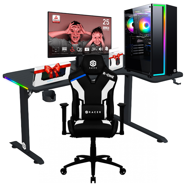 SETUP PRO i5 14400/16Go/512Go + MP251 + MK220 WIRELESS