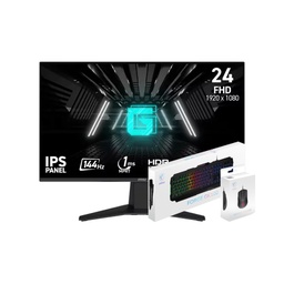 [SG-10276] BUNDLE MONITEUR MSI 24'' G242L E14 144HZ + GM100 + GK100