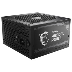 [SG-7547] ALIMENTATION MSI MAG A850GL PCIE5 80PLUS GOLD NOIR